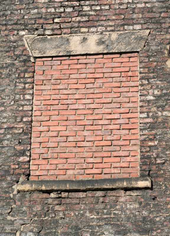Ventana tapiada